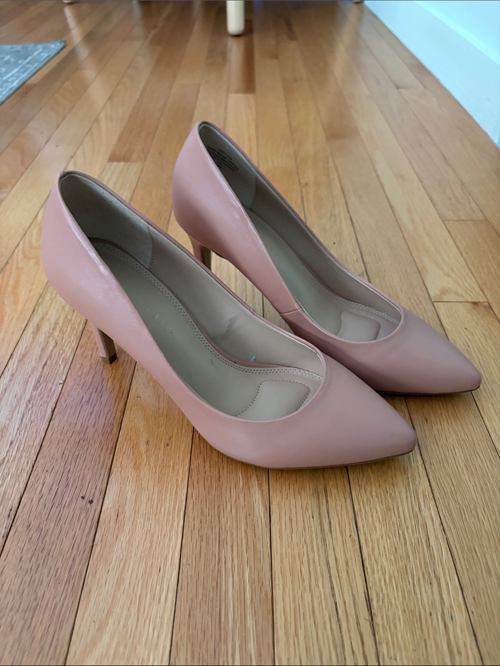 Kelly & Katie Pointed-Toe Pumps in Dusty Pink
